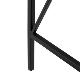 Recibidor 90 x 35 x 80 cm Cristal Negro Metal (2 Unidades) Recibidor 90 x 35 x 80 cm Cristal Negro Metal (2 Unidades)
