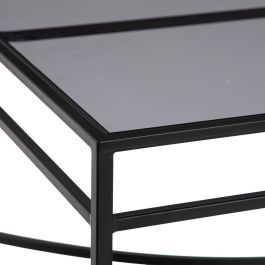 Mesa de Centro 100 x 60 x 45,5 cm Cristal Metal