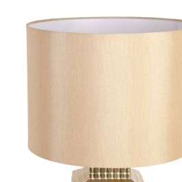 Lámpara de mesa Dorado Algodón Cerámica 60 W 220 V 240 V 220-240 V 36 x 36 x 46 cm
