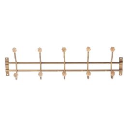 Perchero de Pared 60 x 8,5 x 17,5 cm Metal Perchero de Pared 60 x 8,5 x 17,5 cm Metal