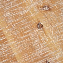 Carro de Cocina 46,5 x 46,5 x 77 cm Natural Dorado Metal Madera