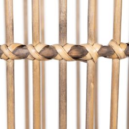 Juego de Cestos 42 x 42 x 69 cm Natural Bambú (2 Piezas)
