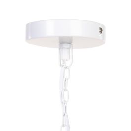 Lámpara de Techo Metal Blanco 80 x 80 cm
