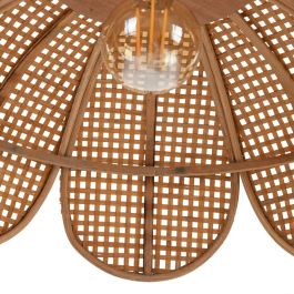 Lámpara de Techo 53 x 53 x 20,5 cm Natural Bambú (2 Unidades)