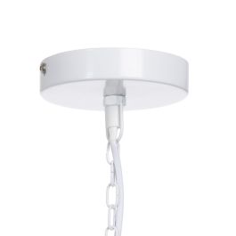 Lámpara de Techo 59 x 59 cm Metal Blanco