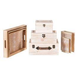 Baúl 34,5 x 24 x 14 cm Ratán DMF Baúl 34,5 x 24 x 14 cm Ratán DMF
