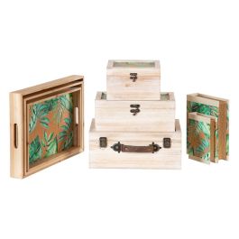 Baúl 34,5 x 24 x 14 cm Ratán DMF Baúl 34,5 x 24 x 14 cm Ratán DMF