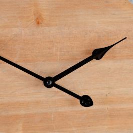 Reloj de Pared Natural Madera de abeto 60 x 4,5 x 60 cm