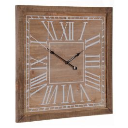 Reloj de Pared Natural Madera de abeto 60 x 5 x 60 cm Precio: 75.94999995. SKU: S8801374