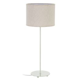 Lámpara de mesa Blanco Lino Hierro 60 W 220 V 240 V 220-240 V 25 x 25 x 63,5 cm Precio: 38.95000043. SKU: S8801442