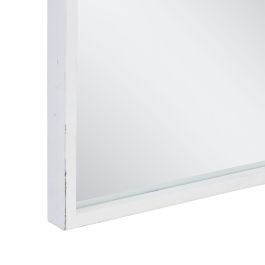 Espejo de pared Blanco Metal Cristal Hierro Ventana 90 x 3 x 120 cm Espejo de pared Blanco Metal Cristal Hierro Ventana 90 x 3 x 120 cm