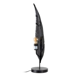 Lámpara de mesa Negro Dorado Metal Hierro 40 W 220 V 240 V 220-240 V 18 x 18 x 72 cm