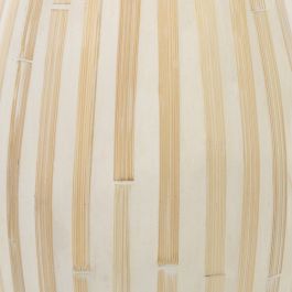 Jarrón 18 x 18 x 52 cm Beige Bambú