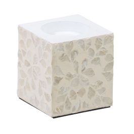 Portavelas Beige Nácar Madera MDF 10,5 x 10,5 x 10,5 cm Precio: 9.89999978. SKU: B1GV6MEZXL