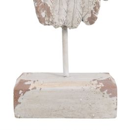 Escultura Blanco Resina Óxido de magnesio 22 x 10 x 62 cm