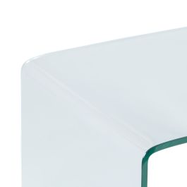 Mesa auxiliar 50 x 45 x 33 cm Transparente (2 Unidades) Mesa auxiliar 50 x 45 x 33 cm Transparente (2 Unidades)