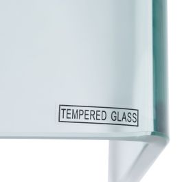 Mesa auxiliar 50 x 45 x 33 cm Transparente (2 Unidades) Mesa auxiliar 50 x 45 x 33 cm Transparente (2 Unidades)