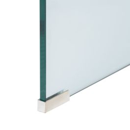 Mesa auxiliar Transparente Cristal Templado 63 x 50 x 48 cm Mesa auxiliar Transparente Cristal Templado 63 x 50 x 48 cm