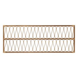 Cabecero de Cama 160 x 60 cm Natural Madera Ratán Cabecero de Cama 160 x 60 cm Natural Madera Ratán