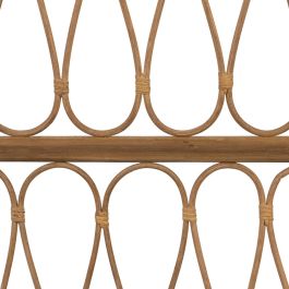 Cabecero de Cama 160 x 60 cm Natural Madera Ratán Cabecero de Cama 160 x 60 cm Natural Madera Ratán