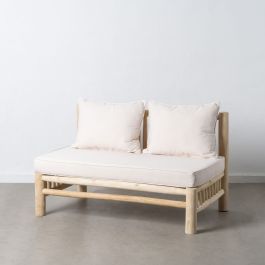 Sofá de 2 Plazas AKAR Natural madera de teca 131 x 80 x 77,5 cm