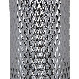 Lámpara de mesa Beige Plateado Arpillera Cerámica 60 W 220 V 240 V 220-240 V 28 x 28 x 50,5 cm