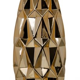 Lámpara de mesa Dorado Champagne Cerámica 60 W 220 V 240 V 220-240 V 27 x 27 x 48 cm