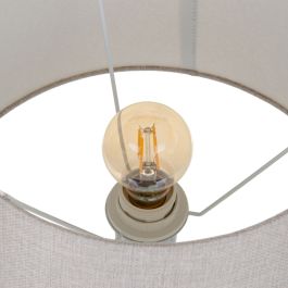 Lámpara de mesa Plateado Cristal 60 W 220 V 240 V 220-240 V 32 x 32 x 57 cm