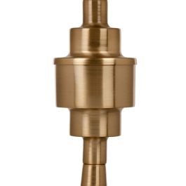 Lámpara de mesa Blanco Dorado Poliéster Metal Hierro 60 W 220 V 240 V 220 -240 V 28 x 28 x 48,5 cm Lámpara de mesa Blanco Dorado Poliéster Metal Hierro 60 W 220 V 240 V 220 -240 V 28 x 28 x 48,5 cm