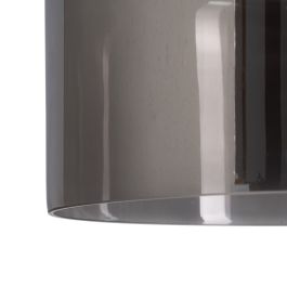 Lámpara de Techo Hierro/Cristal Cristal Gris 220 V 240 V 40 x 40 x 120 cm