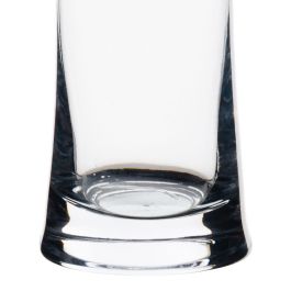 Jarrón Transparente Cristal 12 x 8,2 x 25 cm