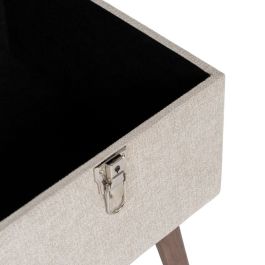 Baúl Tejido Sintético Madera Baúl Tejido Sintético Madera