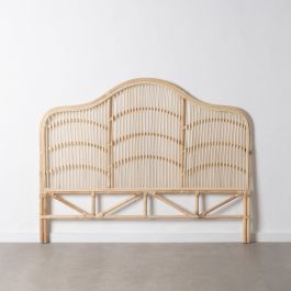 Cabecero de Cama 160 x 3 x 125 cm Natural Ratán Cabecero de Cama 160 x 3 x 125 cm Natural Ratán