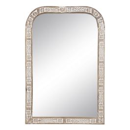 Espejo de pared 51 x 3 x 76 cm Madera Blanco