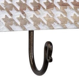 Perchero de Pared 46 x 7 x 16,5 cm Metal Madera Perchero de Pared 46 x 7 x 16,5 cm Metal Madera