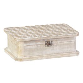 Caja Decorativa 28 x 18 x 9,5 cm Madera de mango (2 Unidades)