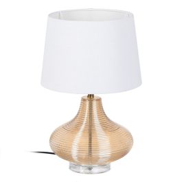 Lámpara de mesa Dorado Lino Metal Hierro 40 W 220 V 30 x 30 x 47 cm Precio: 56.95000036. SKU: S8802255