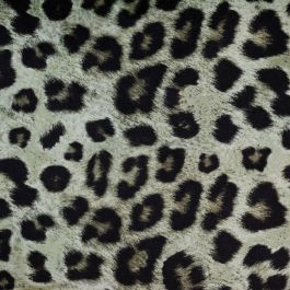 Cojín Verde Leopardo 45 x 45 cm