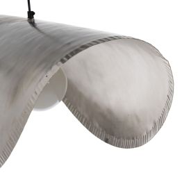 Lámpara de Techo Plateado Aluminio 220-240 V 82 x 36 x 35 cm