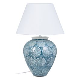 Lámpara de mesa Cerámica Turquesa 41 x 41 x 61 cm Lámpara de mesa Cerámica Turquesa 41 x 41 x 61 cm