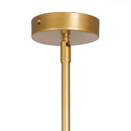 Lámpara de Techo 80 x 80 x 137,5 cm Dorado Metal Moderno