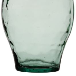 Jarrón vidrio reciclado Verde 28 x 28 x 60 cm