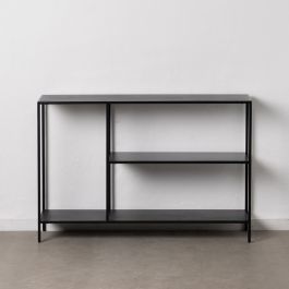 Mueble de TV 120,5 x 30 x 81,3 cm Negro Acero Precio: 182.69790004840002. SKU: S8802928