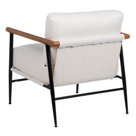 Sillón Blanco Negro 70 x 76 x 81 cm