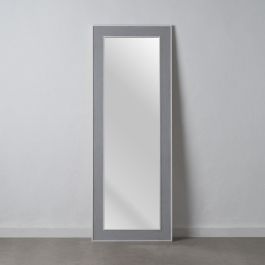 Espejo 56 x 2 x 156 cm Gris Madera Blanco