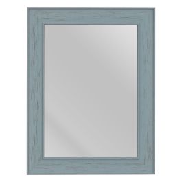 Espejo de pared 66 x 2 x 86 cm Azul Madera