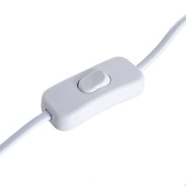 Lámpara de mesa Blanco Metal Hierro 40 W 220 V 240 V 220 -240 V 20 x 20 x 44 cm Lámpara de mesa Blanco Metal Hierro 40 W 220 V 240 V 220 -240 V 20 x 20 x 44 cm