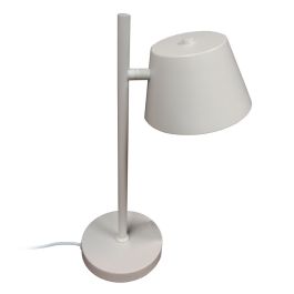 Lámpara de mesa Crema Metal Hierro 40 W 220 V 240 V 220 -240 V 20 x 20 x 44 cm Lámpara de mesa Crema Metal Hierro 40 W 220 V 240 V 220 -240 V 20 x 20 x 44 cm