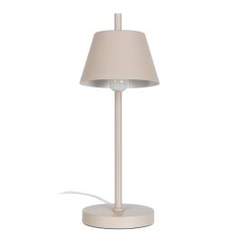 Lámpara de mesa Crema Metal Hierro 40 W 220 V 240 V 220 -240 V 20 x 20 x 44 cm Lámpara de mesa Crema Metal Hierro 40 W 220 V 240 V 220 -240 V 20 x 20 x 44 cm