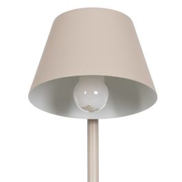 Lámpara de mesa Crema Metal Hierro 40 W 220 V 240 V 220 -240 V 20 x 20 x 44 cm Lámpara de mesa Crema Metal Hierro 40 W 220 V 240 V 220 -240 V 20 x 20 x 44 cm